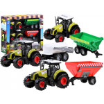 Sada 3 x traktor + príves pre farmára